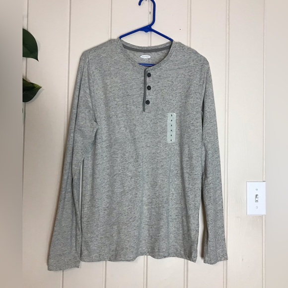 Old Navy Other - Old Navy LS 3 Button Pullover Shirt NWT
Soft Washed Material 
Size Small 34 - 36